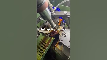 M8 nut tapping machine vertical type with servo motor