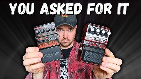 Death Metal Distortion Face-Off: DOD FX86B vs DigiTech