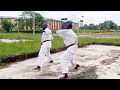 Karate techniques combined