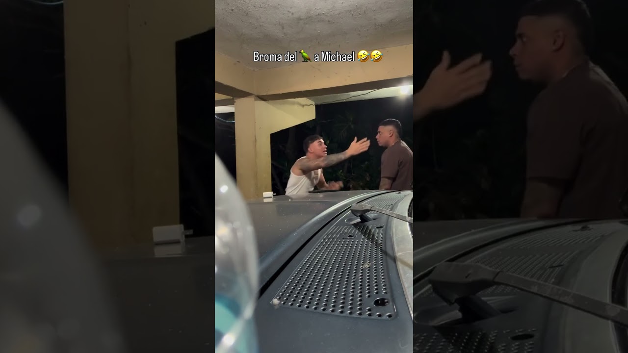 la broma del 🦜 a Michael florees 😂