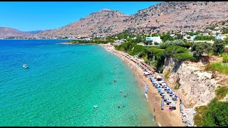 Греция Пефки Пляж Паралия и прогулка на авто
