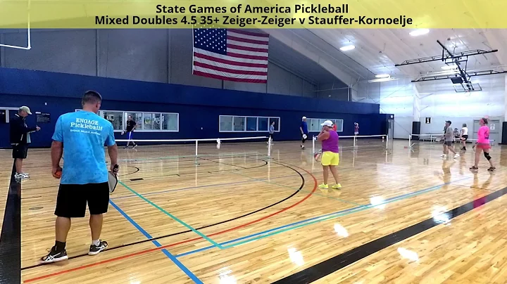 SGA Pickleball Mixed Doubles 4.5 35+ Zeiger-Zeiger...