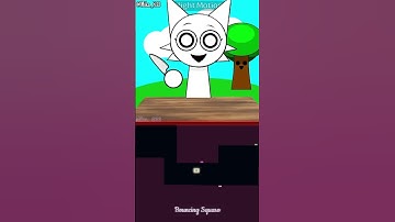 Red Flag meme ｜incredibox sprunki - Squaro the Bouncing Square #fyp #sprunki #sprunkiincredibox