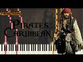 Pirates of the Caribbean Medley INTENSE VERSION [Piano Tutorial] (Synthesia) + SHEETS/MIDI