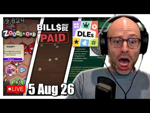 Zoominoes / Bills Must Be Paid / THE DLES - 5 Aug 2026