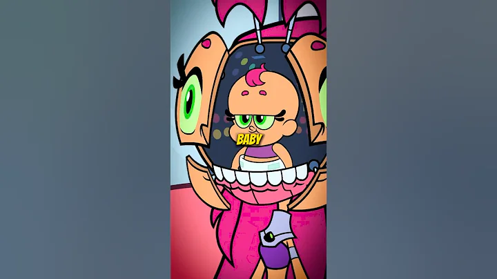 Starfire is a BABY?! #teentitans #ttg #beastboy #cartoons #dcu