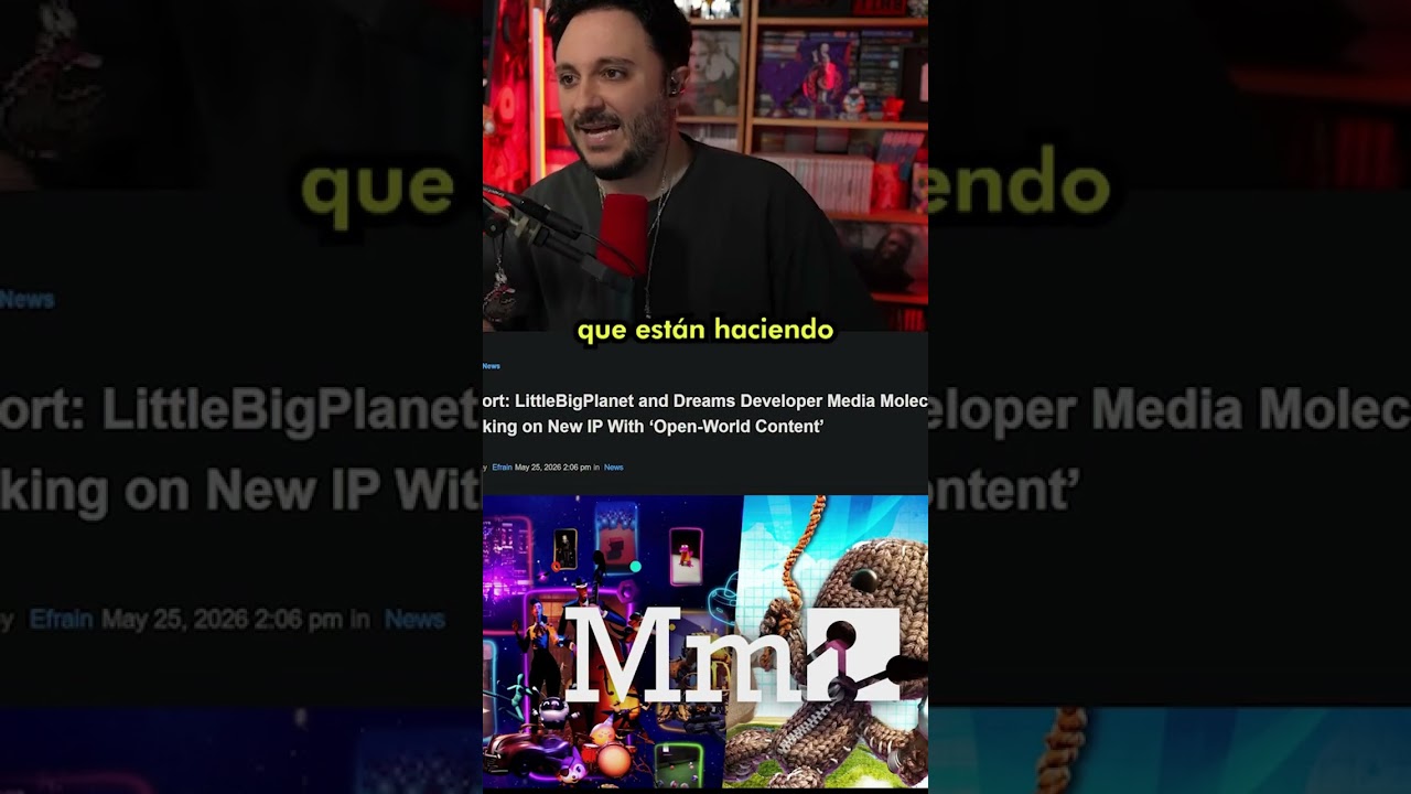 Se filtra el inesperado próximo proyecto de Media Molecule #littlebigplanet #noticias #mediamolecule
