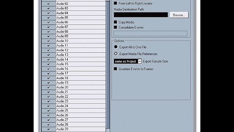 HOW TO IMPORT OR OPEN OMF FILE IN CUBASE (REAL MONEY STUDIO - RMtv)