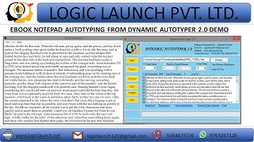EBOOK NOTEPAD DYNAMIC AUTOTYPER 2.0 DEMO