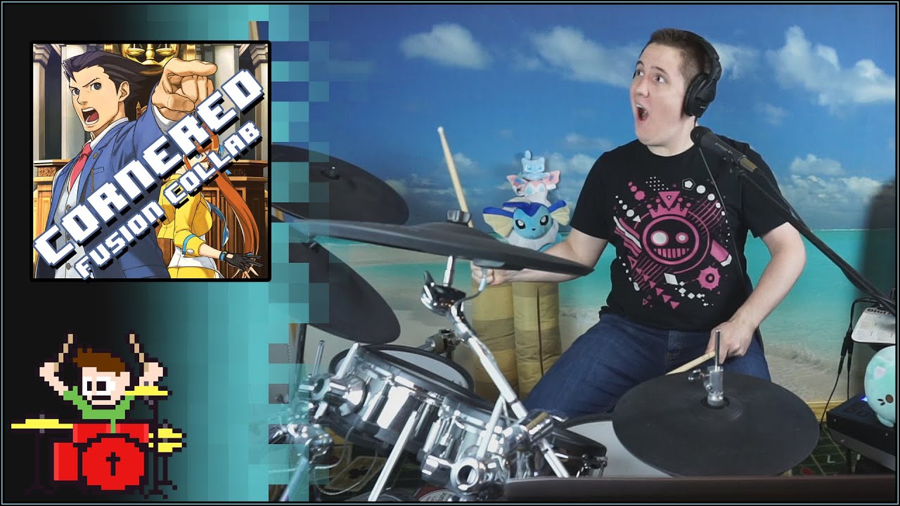 Cornered Fusion Collab On Drums!