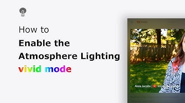 🔵How to enable the Atmosphere Lighting Vivid Mode in the Turn Off the Lights browser extension?
