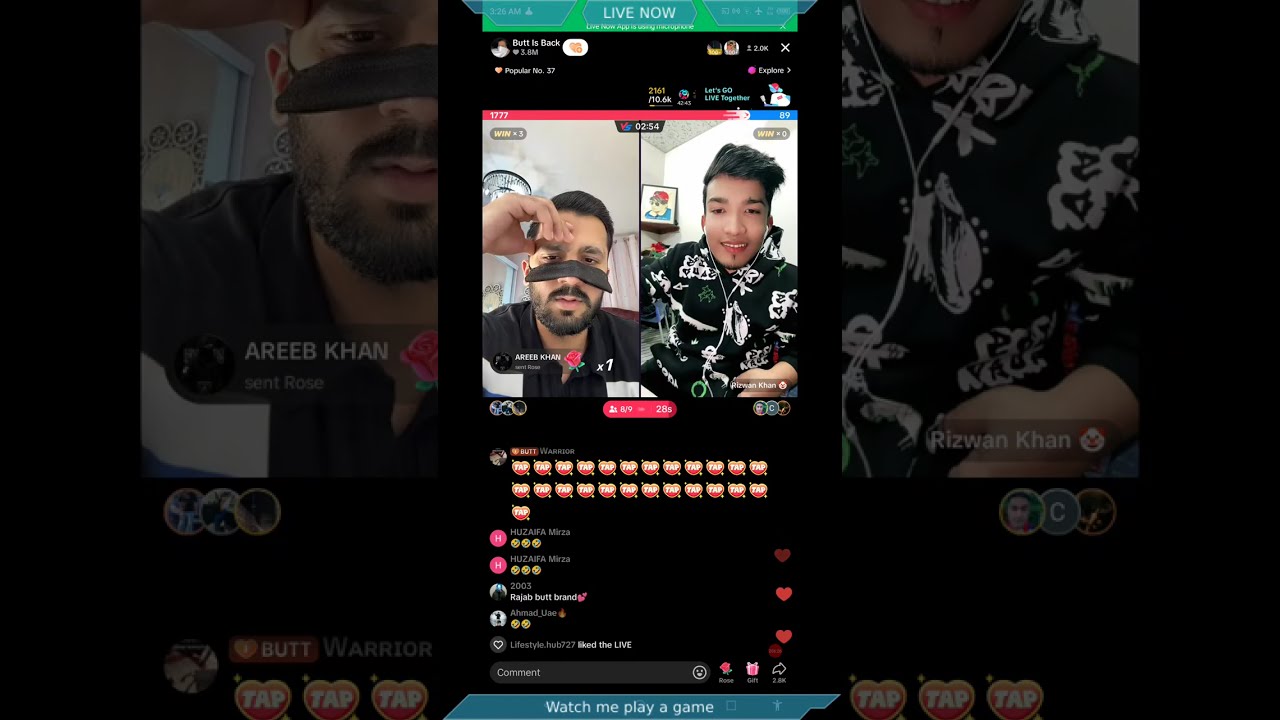 Rajab Butt vs Rizwan 