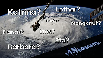 Comment sont donnés les noms des ouragans ?