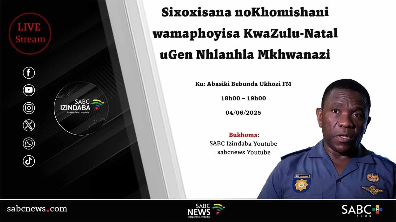 Ukhozi FM | Sixoxisana noKhomishani Wamaphoyisa KwaZulu-Natal uGen Nhlanhla Mkhwanazi