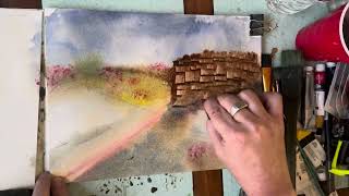 Watercolor | How  to Apply the Figure Eight Method to your Aproach
