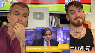 Shashi Tharoor : How British Colonialism 'destroyed' India REACTION!!