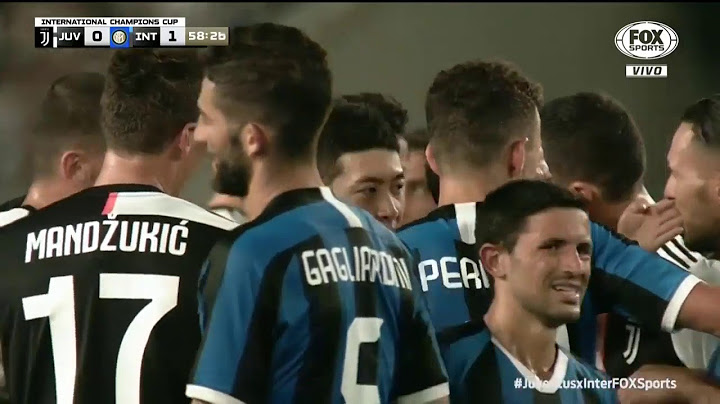 Juventus  4 x 3  Inter  -  Melhores Momentos  - 24 07 2019