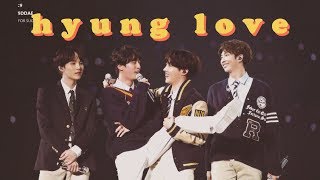 hyung love | bangtan&#39;s hyung line pt.2