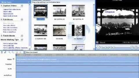 How to Make Photo Vidoes with xp moviemaker