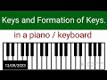 B2- Introduction to Piano ( Keys and its formations). WhatsApp 09130312900
