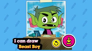 Teen Ans Go How To Draw Beast Boy - Beast Boy Is Upset With My Drawing Of Him Cn Games