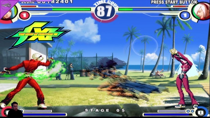 PS2) King of Fighter XI - 32 - Malin - Single play (req play) - Lv