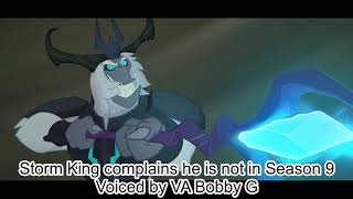 Storm King complains he's not in MLP Season 9