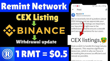 Remint Network Withdrawal Update - Remint Network Latest update & price prediction.