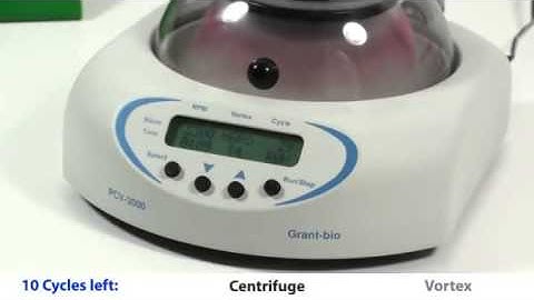 How to use a Multi-Spin Centrifuge Vortex Mixer From LabFriend and Grant Instruments