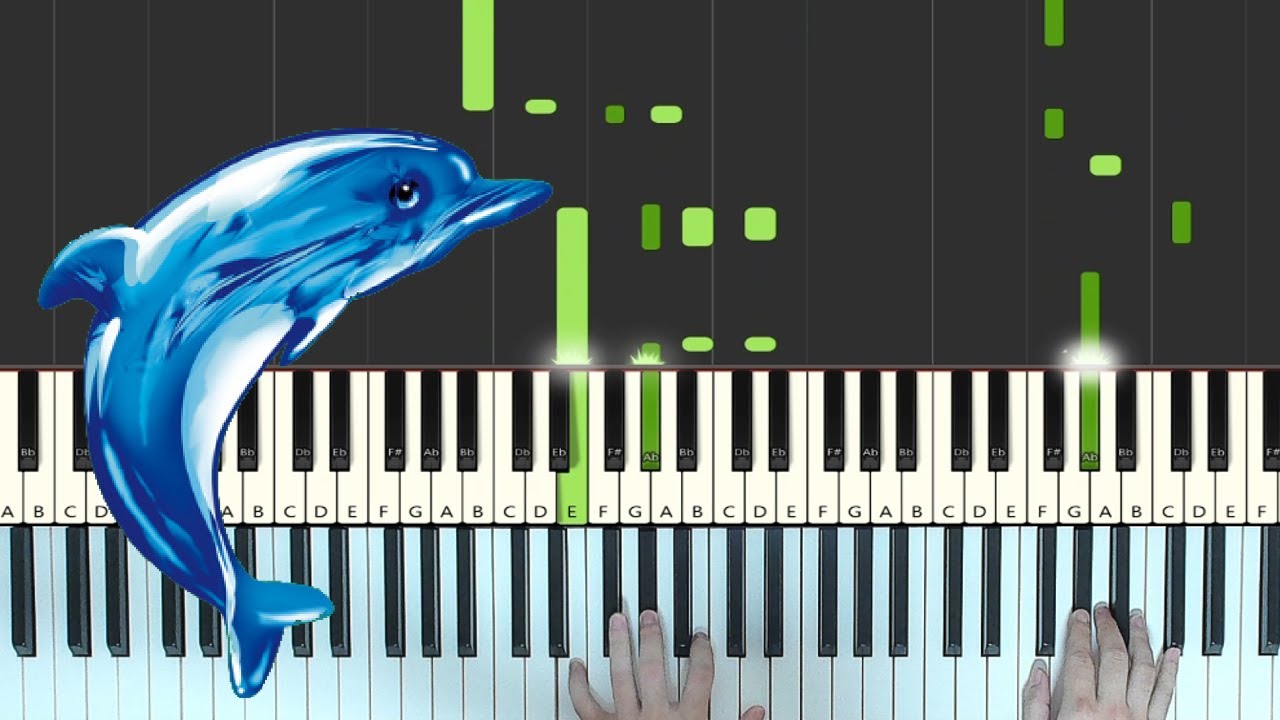 Engelwood Crystal Dolphin Piano Tutorial Lesson Youtube