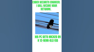 😂 Cyber Security Engineer 🔐 vs. 12-Year-Old Hacker 💻#meme