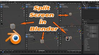 Split Screen in Blender Content