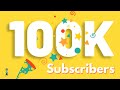 100000 subscribers on youtube  developersguides  100k subscribers completed  100k celebrations