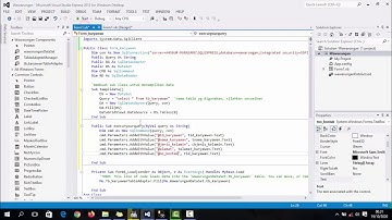 Tutorial Aplikasi Penjualan dgn VB eps 2 - Coding Data Karyawan