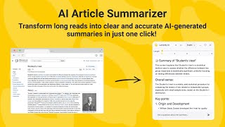 AI Article Summarizer Lemonify - Demo