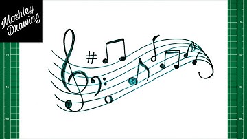 How to Draw Musical Notes Step by Step