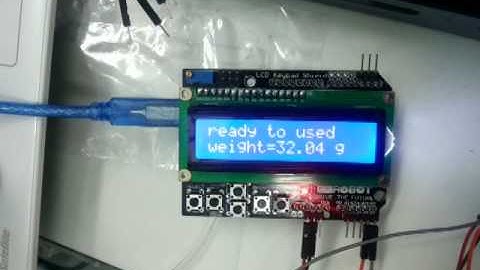 โหลดเซลล์ indicator ช่วยต่อ loadcell แสดงผลน้ำหนัก