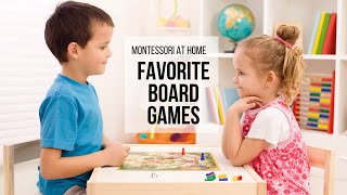 MONTESSORI AT HOME: Favorite Board Games for Toddlers + Preschool!