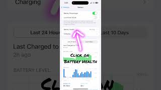 How To Check Your iPhone Battery Health #iphonebattery