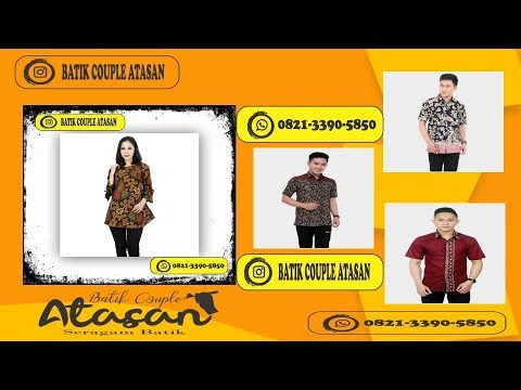  Baju  Batik  Terkenal Jual Baju  Batik  Couple  Ibu Dan  Anak  