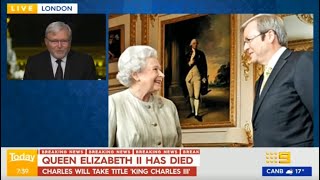 Kevin Rudd on the passing of Queen Elizabeth