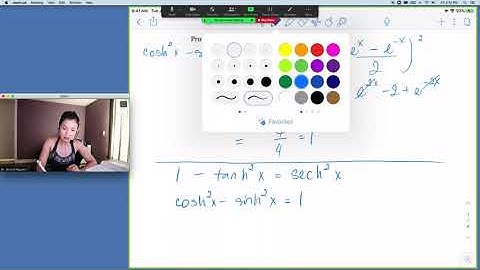 Cal1 Sec 3.11 Hyperbolic Functions
