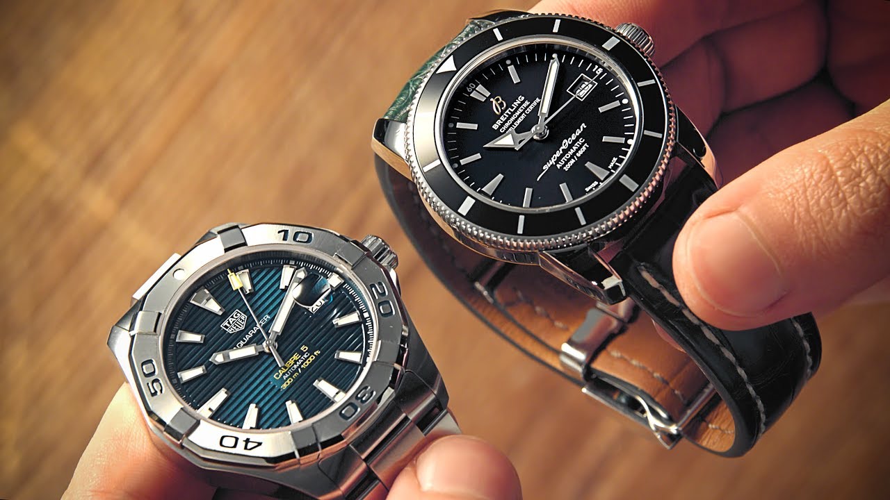 breitling superocean heritage 42 vs omega seamaster