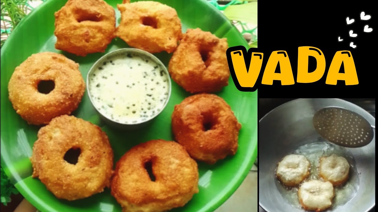 Vade Food Rounded Vada Recipe🤤 / Easy Tasty And Healthy Homemade / Resturant Style ...