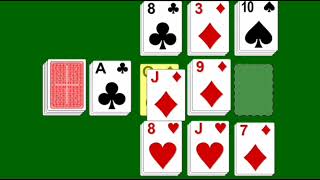 Four Seasons Solitaire Gameplay