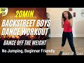 20 minute BACKSTREET BOYS Bollywood Dance Workout with Sabah | Burns 150-350cal | No Jumping