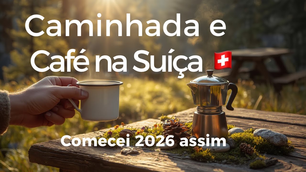 Comecei o 2026 Assim: Silêncio, Natureza e Suíça 🇨🇭🌲