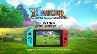 Out Now on Switch - Yonder: The Cloud Catcher Chronicles