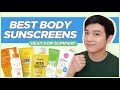 Best BODY SUNSCREENS for SUMMER ☀️ Water &amp; Sweat Resistant Options! (Filipino) | Jan Angelo