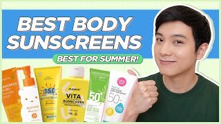 Best BODY SUNSCREENS for SUMMER ☀ Water & Sweat Resistant Options! (Filipino) | Jan Angelo